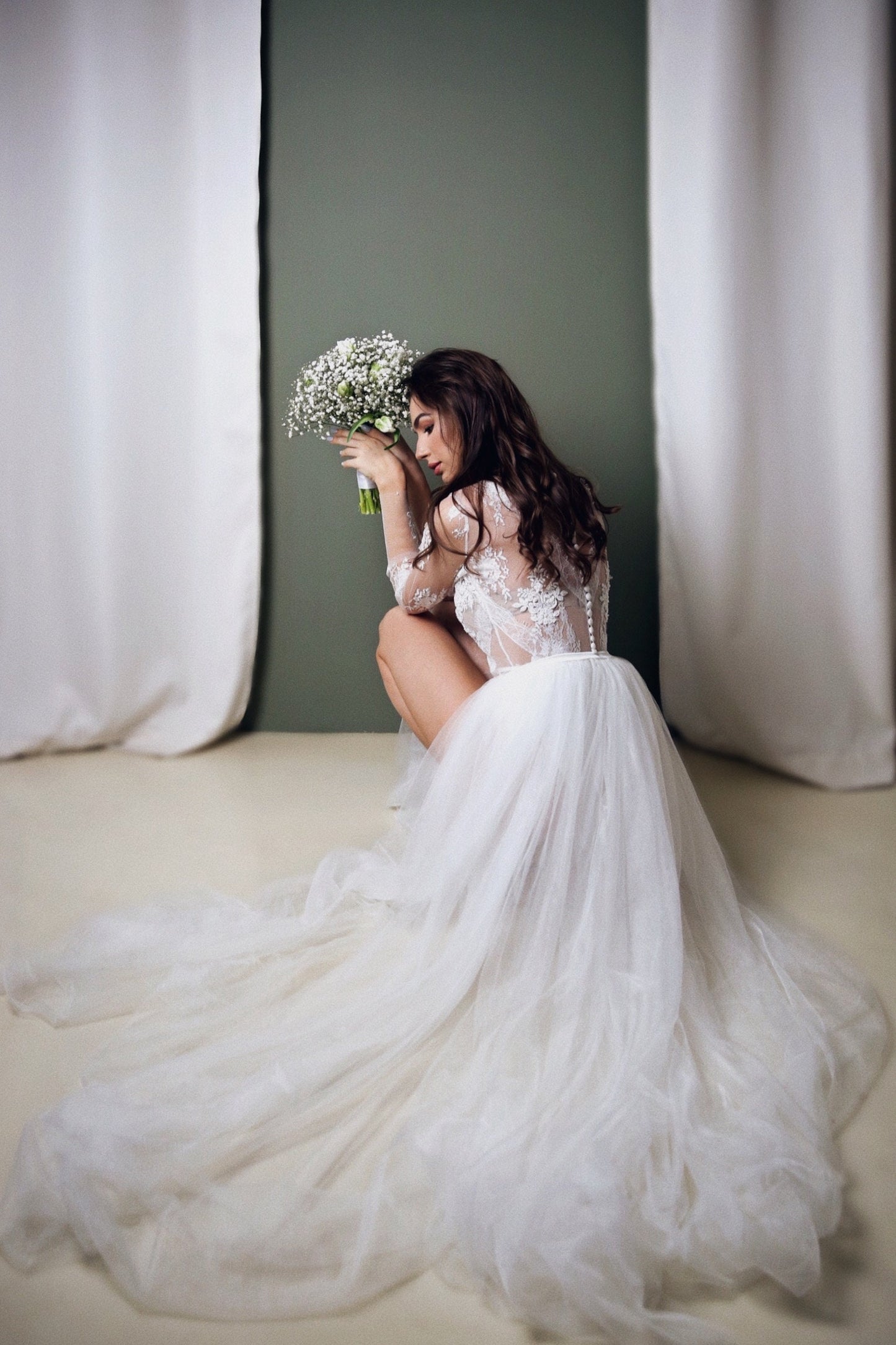 Wedding Bodysuit , bridal bodysuit, Bridal jumpsuit, lace wedding bodysuit, wedding bodysuit separate, wedding bodysuit long sleeves