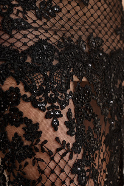 Black wedding dress, Gothic wedding gown, Couture homecoming dress, Black evening dress, Corset prom gown, Bohemian bride outfit