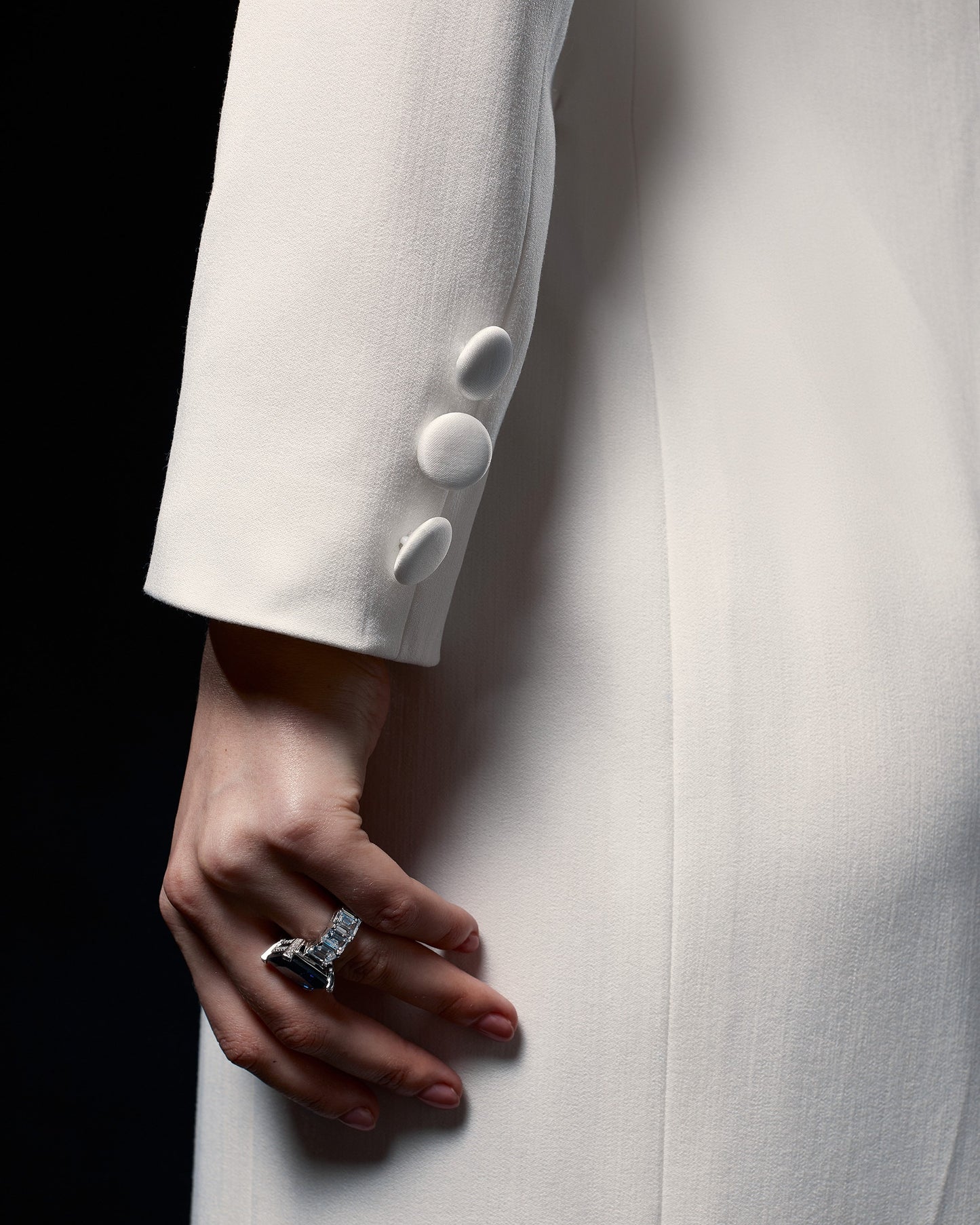 White long blazer dress, Wedding suit dress, wedding long jacket for bride, women wedding jacket suit